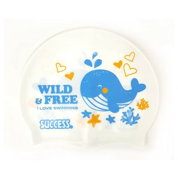 《 成功 SUCCESS 》 S673 超彈性矽膠泳帽(兒童款)(隨機出貨)