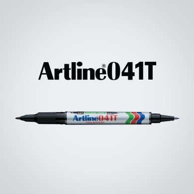 [限時特價$5.8@] Artline 雅麗 EK-041T 粗幼兩頭箱頭筆