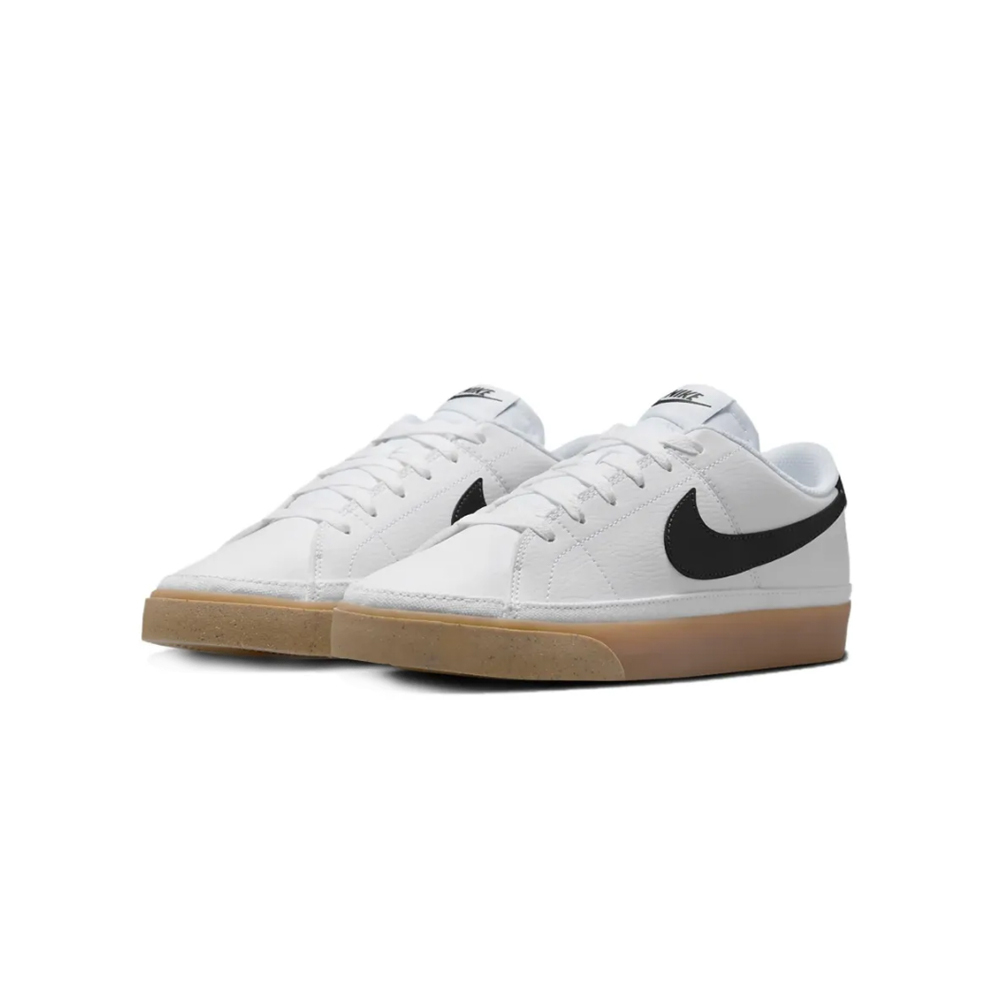W Nike Court Legacy Next Nature Monochrome 白黑焦糖 DH3161-109