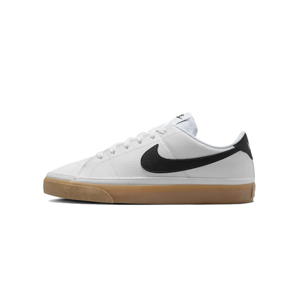 W Nike Court Legacy Next Nature Monochrome 白黑焦糖 DH3161-109