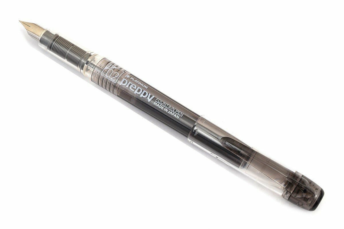 白金 - 日本Platinum Preppy 0.2mm 本格鋼筆, 晶透筆桿 PSQ-400#1-1《香港行貨》- 1 支