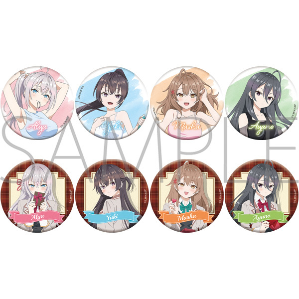 「ACG.GO」「代購」Movic 不時輕聲地以俄語遮羞的鄰座艾莉同學 襟章SET