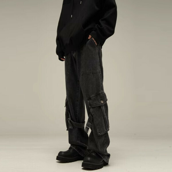 Hot selling vibe style pants [black sizes S-XL, please confirm the delivery size with customer service after placing the order]