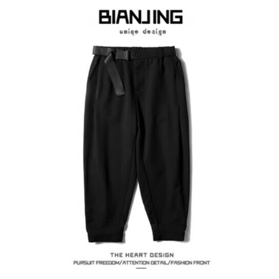 Popular suit trousers [black] (size: S-3XL) (please contact customer service to confirm the delivery size after placing the order)
