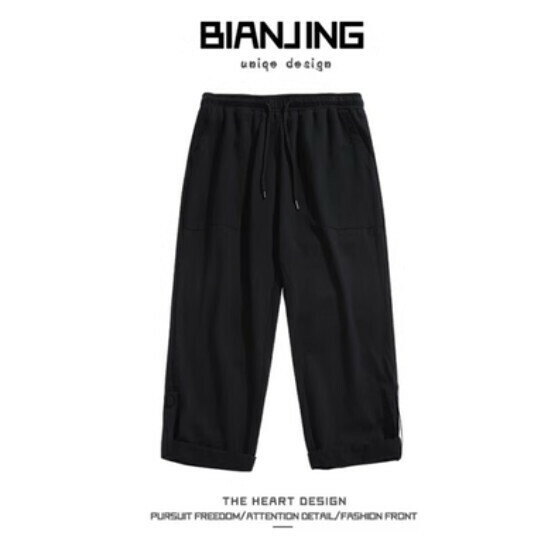 Popular straight-leg overalls [black] (size: S-3XL) (please contact customer service to confirm the delivery size after placing the order)