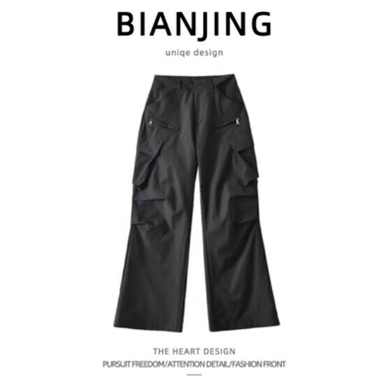 Popular overalls [black] (size: S-3XL) (please contact customer service to confirm the delivery size after placing the order)