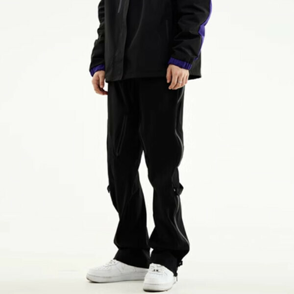 Popular vibe deconstructed functional jacket pants [Black M-2XL size, please confirm the delivery size with customer service after placing the order]