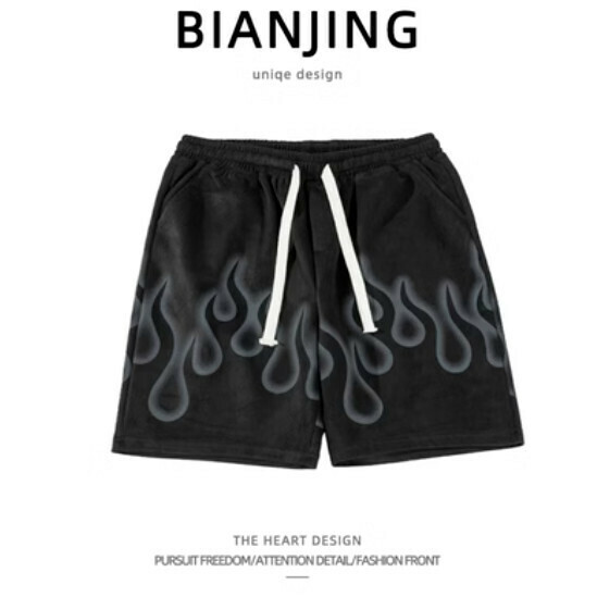 Popular sports shorts [black] (size: S-3XL) (please contact customer service to confirm the delivery size after placing the order)