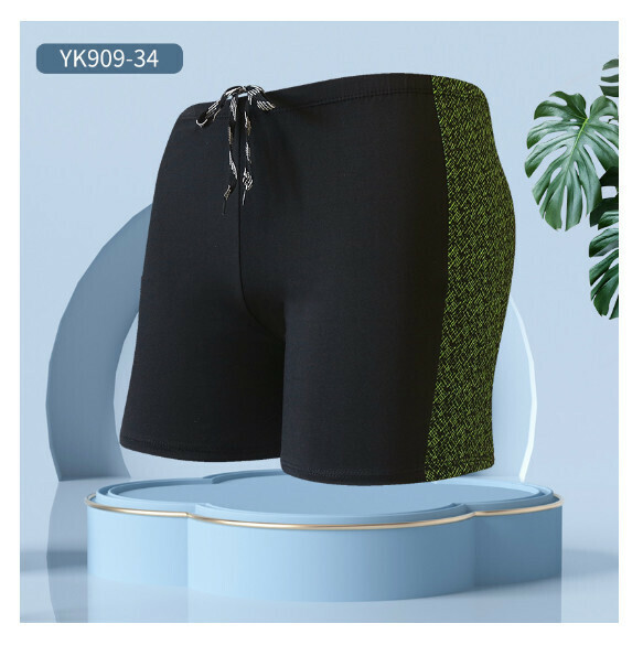 Hot style adult boxer loose and conservative swimming trunks [L-2XL size] [YK909-34] (contact customer service after placing the order to confirm the delivery size)