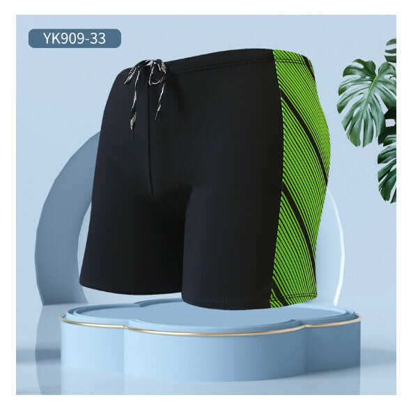 Hot style adult boxer loose and conservative swimming trunks [L-2XL size] [YK909-33] (contact customer service after placing the order to confirm the delivery size)