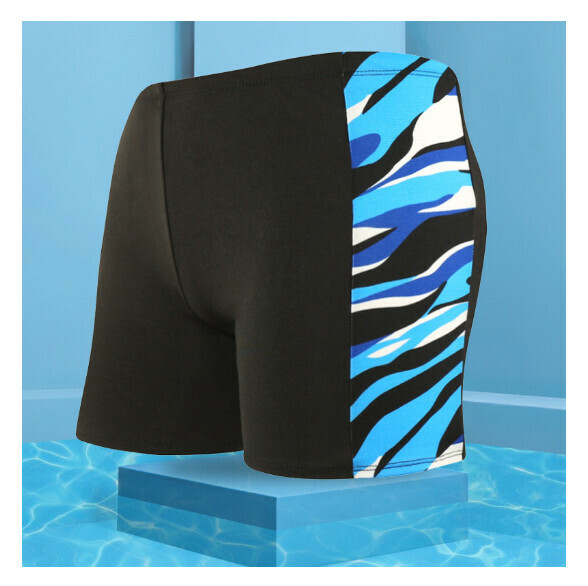 Hot style adult boxer loose and conservative swimming trunks [L-2XL size] [YK909-8] (contact customer service after placing the order to confirm the delivery size)