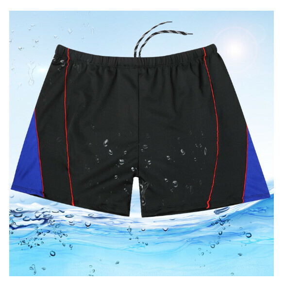 Hot style adult boxer loose and conservative swimming trunks [3XL-5XL size] [royal blue] (contact customer service after placing the order to confirm the delivery size)