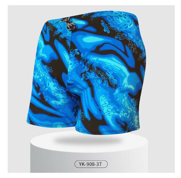 Popular adult boxer loose and conservative swimming trunks [L-2XL size] [908-37] (contact customer service after placing the order to confirm the delivery size)
