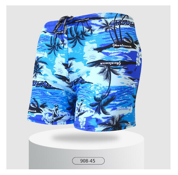 Hot style adult boxer loose and conservative swimming trunks [L-2XL size] [908-45] (contact customer service after placing the order to confirm the delivery size)