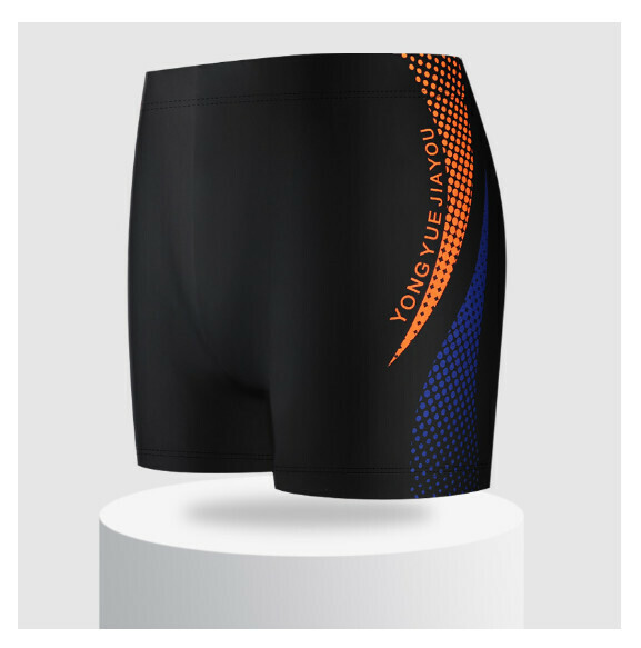 Popular adult boxer swimming trunks [L-2XL size] [YK1051009-12 orange] (contact customer service after placing the order to confirm the delivery size)