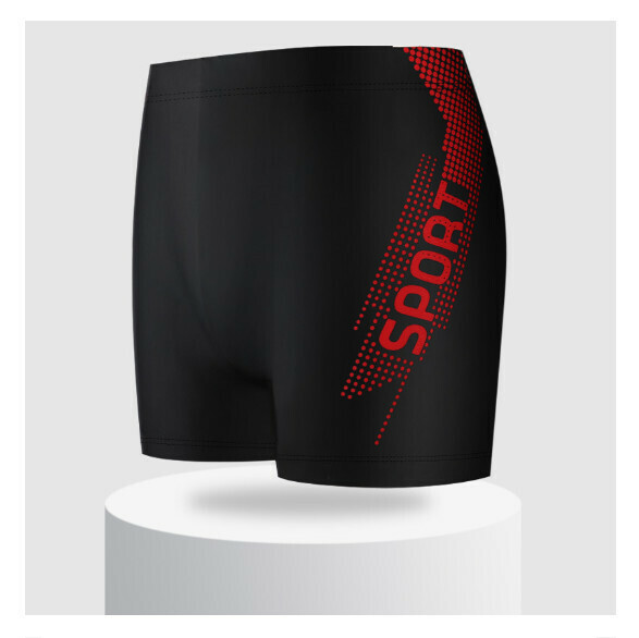 Popular adult boxer swimming trunks [L-2XL size] [YK1051005-3 red] (contact customer service after placing the order to confirm the delivery size)