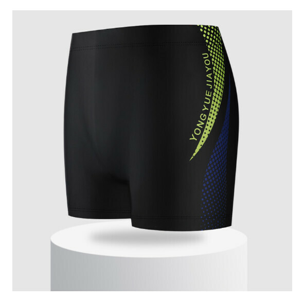 Popular adult boxer swimming trunks [L-2XL size] [YK1051009-8 green] (contact customer service after placing the order to confirm the delivery size)