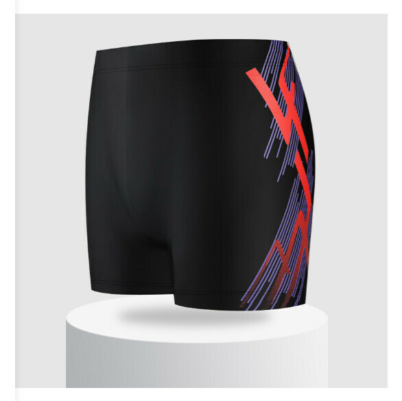 Popular adult boxer swimming trunks [3XL-4XL size] [color 2] (contact customer service after placing the order to confirm the delivery size)
