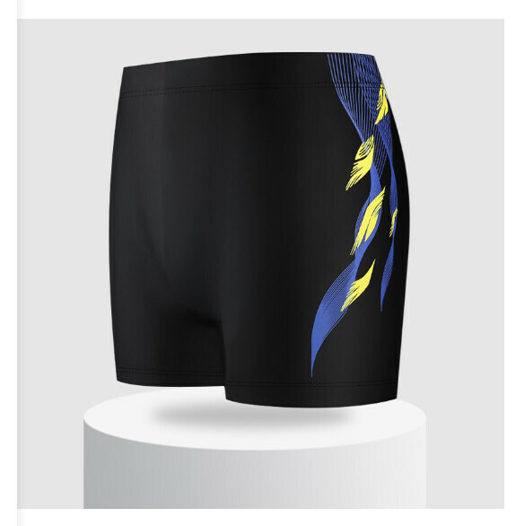 Popular adult boxer swimming trunks [3XL-4XL size] [color 4] (contact customer service after placing the order to confirm the delivery size)