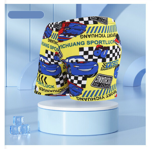 Hot recommended children's boxer swimming trunks [one size fits all (height 110-125CM, 30-50 pounds)] [YK4808-1]