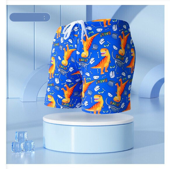 Hot recommended children's boxer swimming trunks [one size fits all (height 110-125CM, 30-50 pounds)] [YK4808-21]