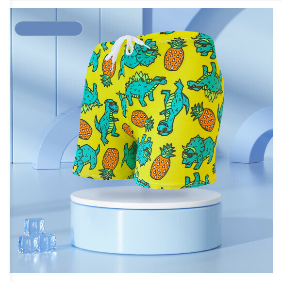 Hot recommended children's boxer swimming trunks [one size fits all (height 110-125CM, 30-50 pounds)] [YK4808-18]