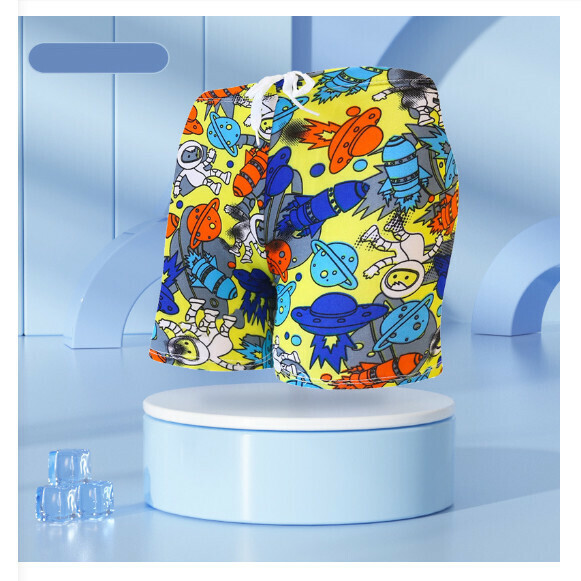 Hot recommended children's boxer swimming trunks [one size fits all (height 110-125CM, 30-50 pounds)] [YK4808-20]