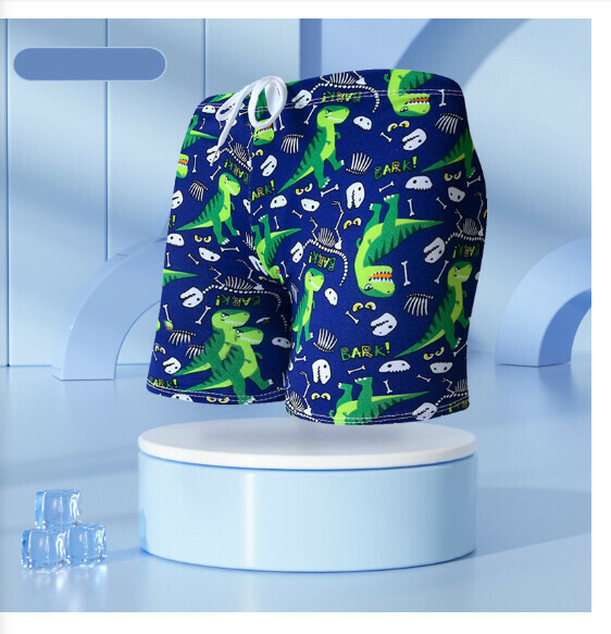 Hot recommended children's boxer swimming trunks [one size fits all (height 110-125CM, 30-50 pounds)] [YK4808-14]