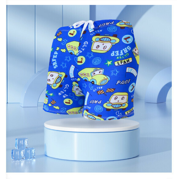 Hot recommended children's boxer swimming trunks [one size fits all (height 110-125CM, 30-50 pounds)] [YK4808-16]