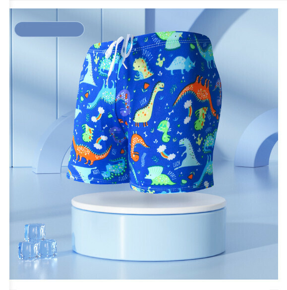Hot recommended children's boxer swimming trunks [one size fits all (height 110-125CM, 30-50 pounds)] [YK4808-13]