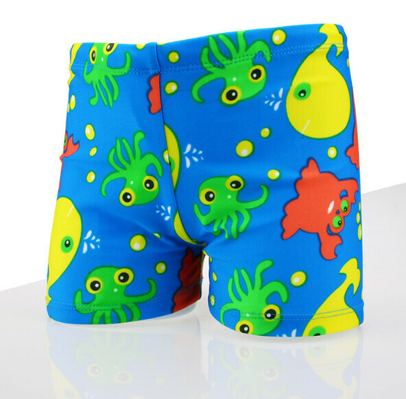 熱推兒童平角游泳褲【M-XXL】【小章魚】(下單後聯絡客服確認發貨尺碼) 