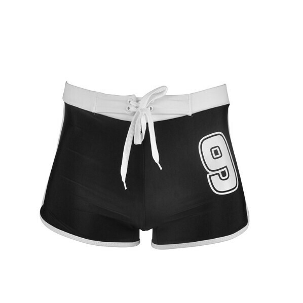 Hot recommended boxer swimming trunks [L-XXL] [6601 black] (contact customer service after placing the order to confirm the delivery size)