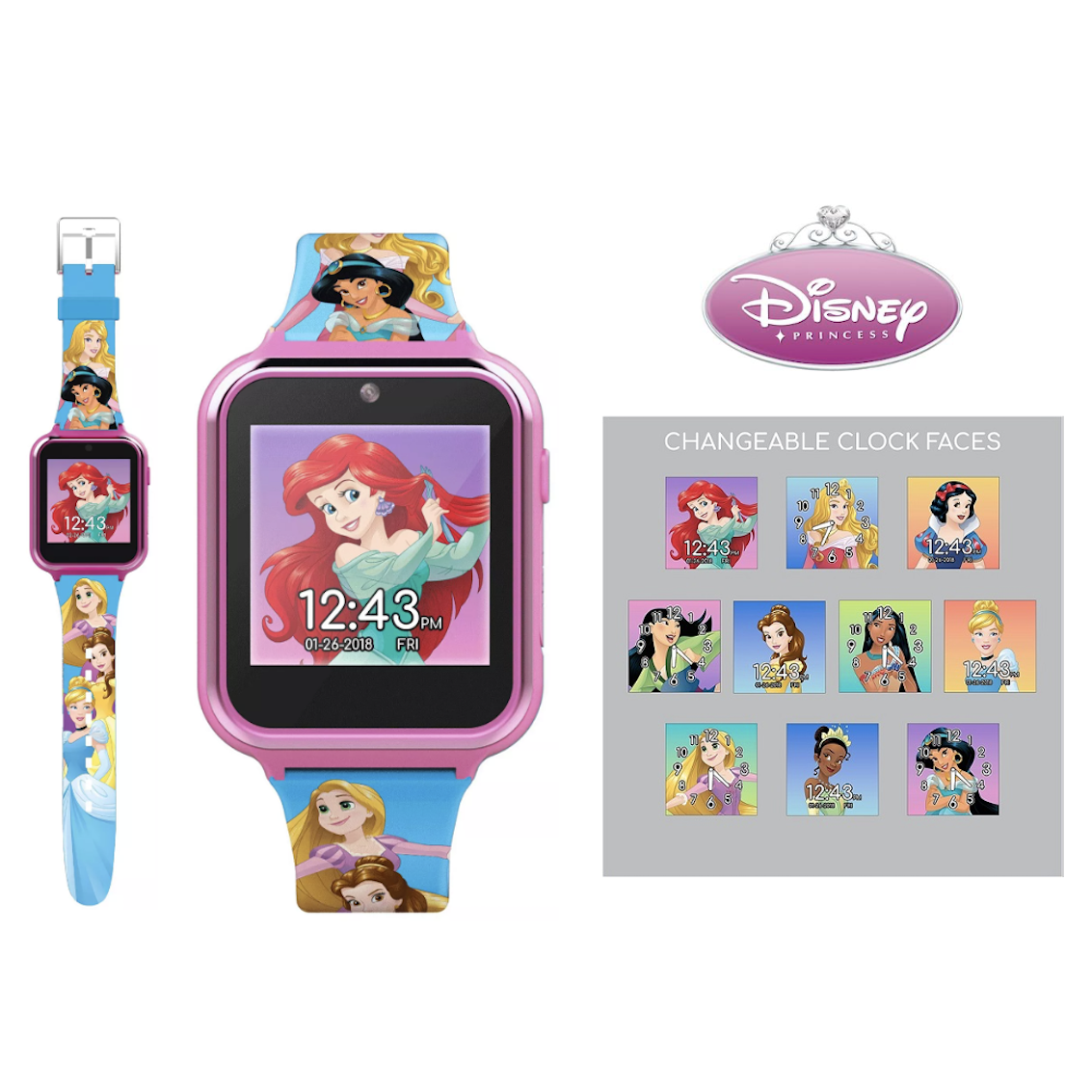美國兒童智能手錶 - Disney Princess