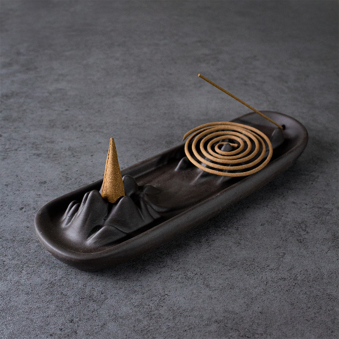 三合一山水線香座【C2】