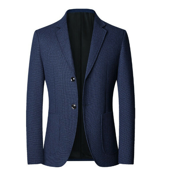 Hot selling business casual suit tops and jackets [M-4XL] [XZ1749 Navy Blue] (contact customer service after placing the order to confirm the delivery size)