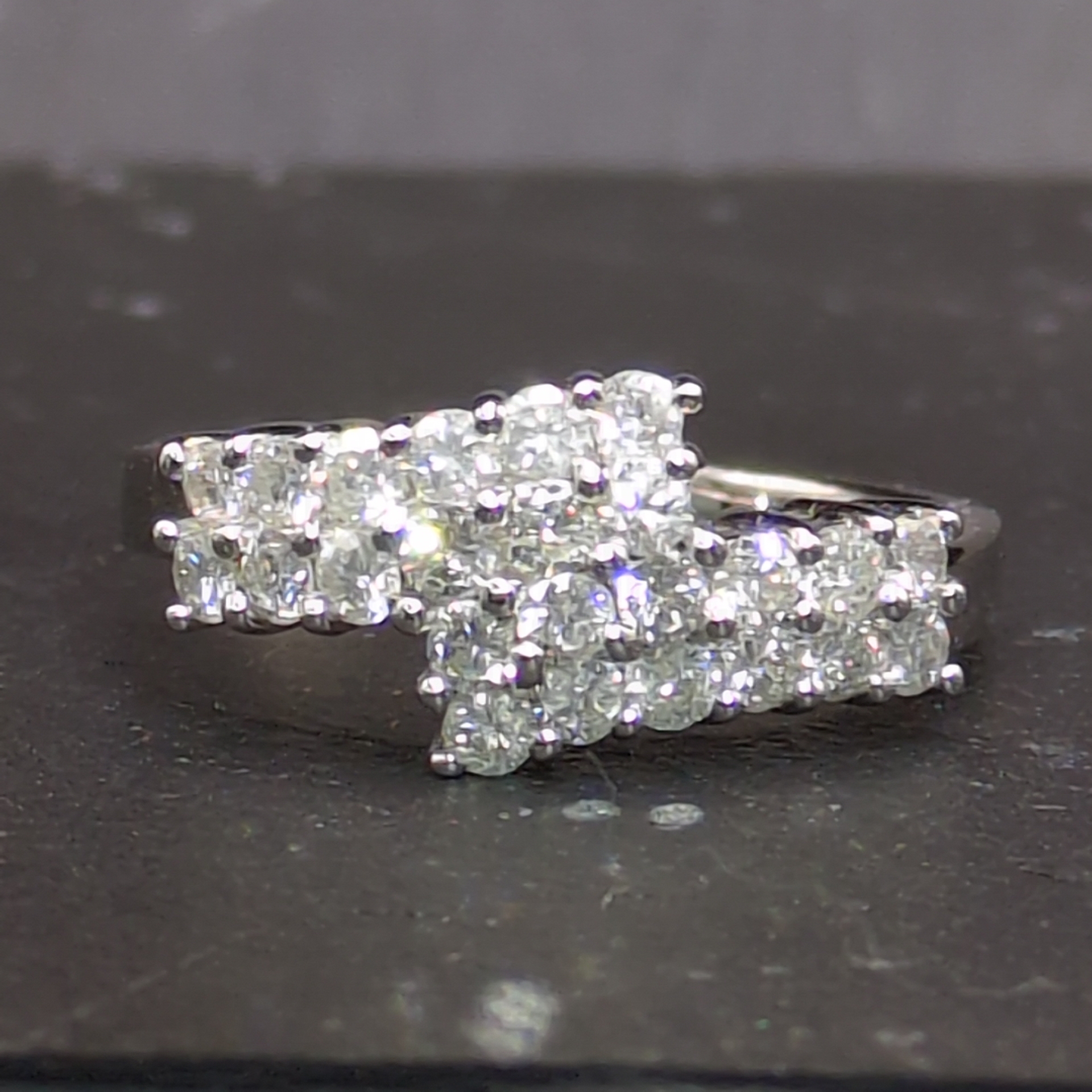 18K White Gold 0.68ct Diamond Ring