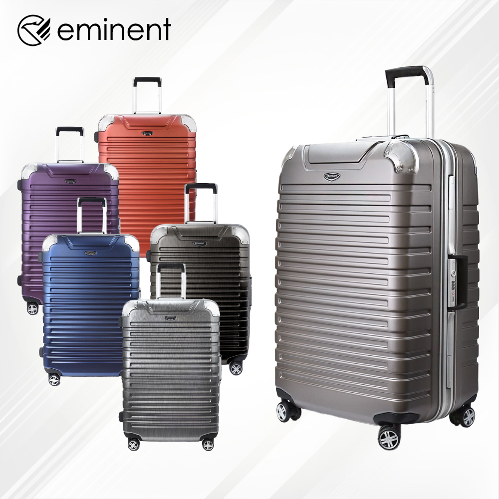 eminent 萬國通路 9Q3 25" 28" 德國拜耳純PC鋁框行李箱