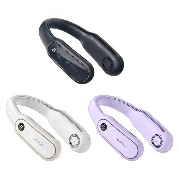 【樂米 LARMI】無葉掛脖風扇 三色