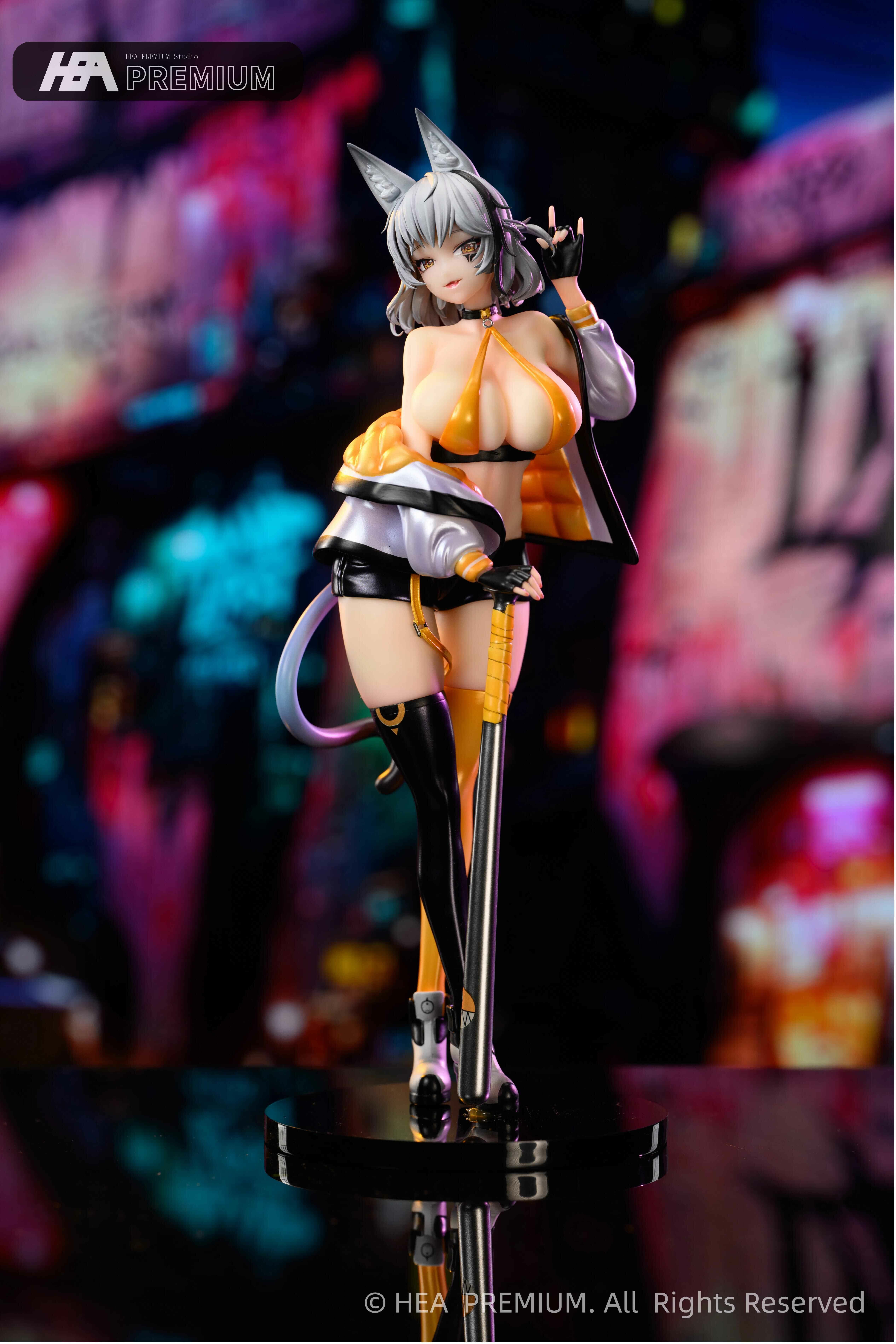 HEA PREMIUM CAT GIRL DEANO BASEBALL UNIFORM VER. 1/4 SCALE FIGURE