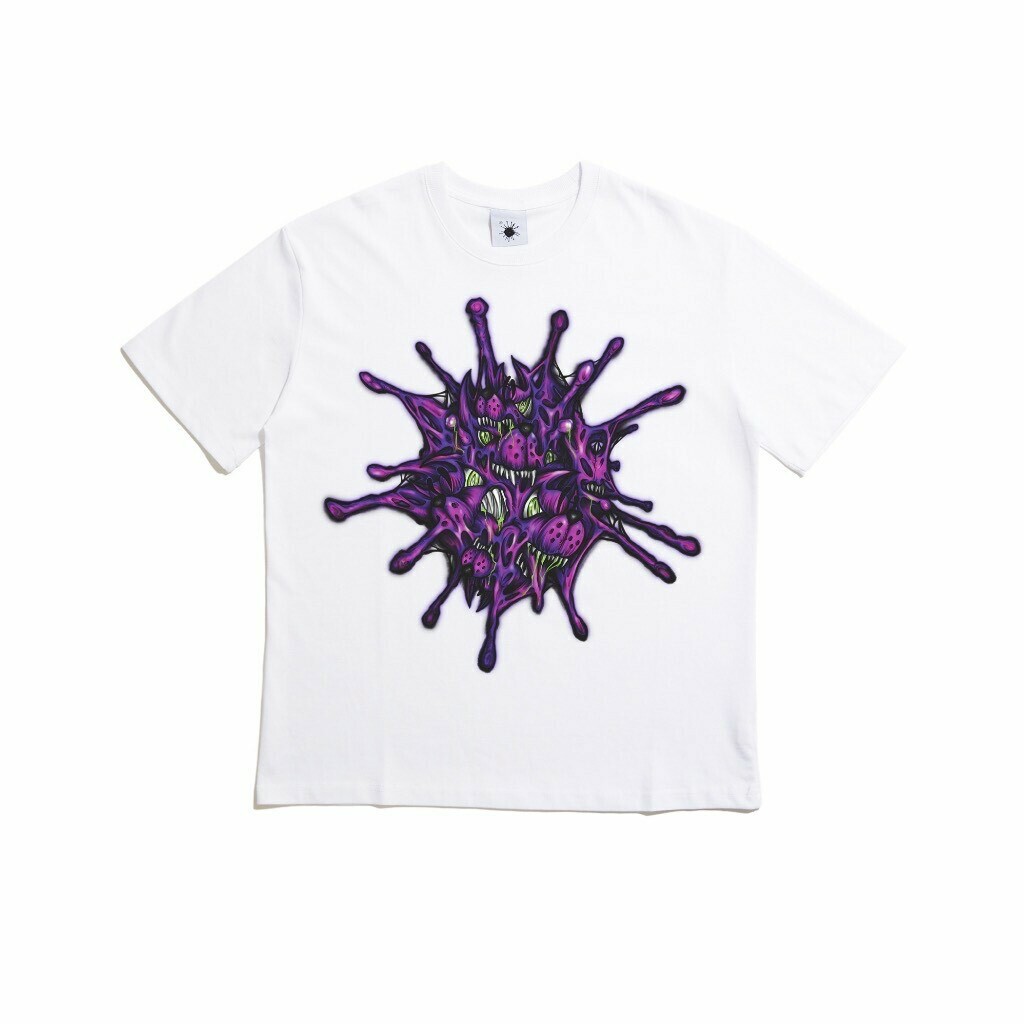 VIRUSWORLD x MAD DOG 聯名惡犬病毒短袖 夏季 時尚 百搭 穿搭 潮流