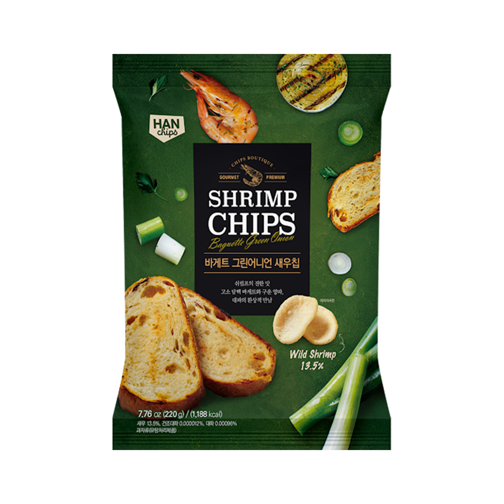 【BK SHOP】蝦餅(法式青蔥口味) 220g