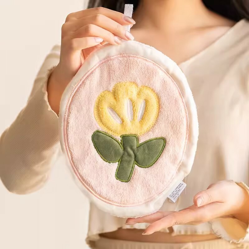 擦手巾∣自然系列 黃色鬱金香∣FOHO