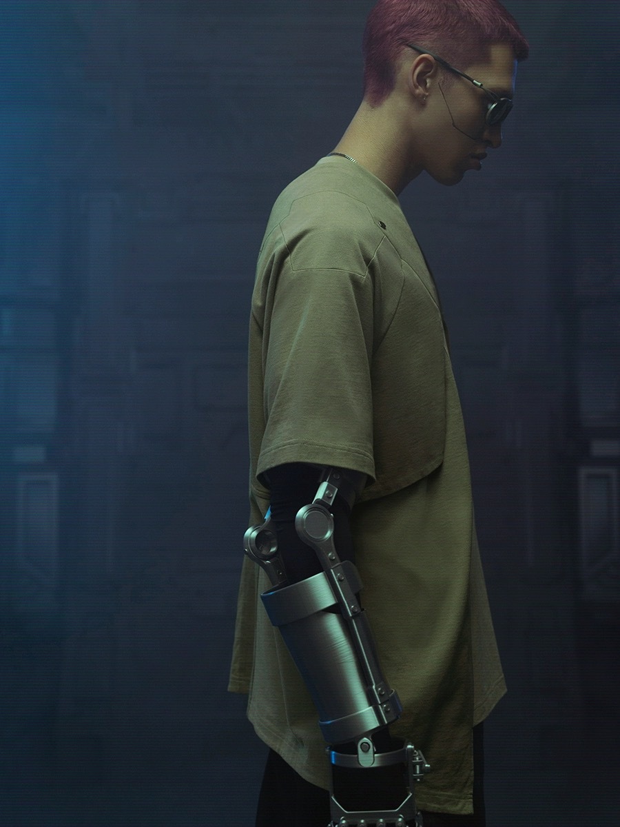 不作惡 漫遊「深區近防卹」E11024 灰石綠