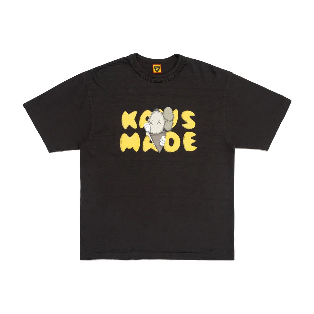 聯名款 HM HUMAN MADE KAWS MADE GRAPHIC T-SHIRT #1 公仔打開布幕 短TEE 短T 短袖上衣