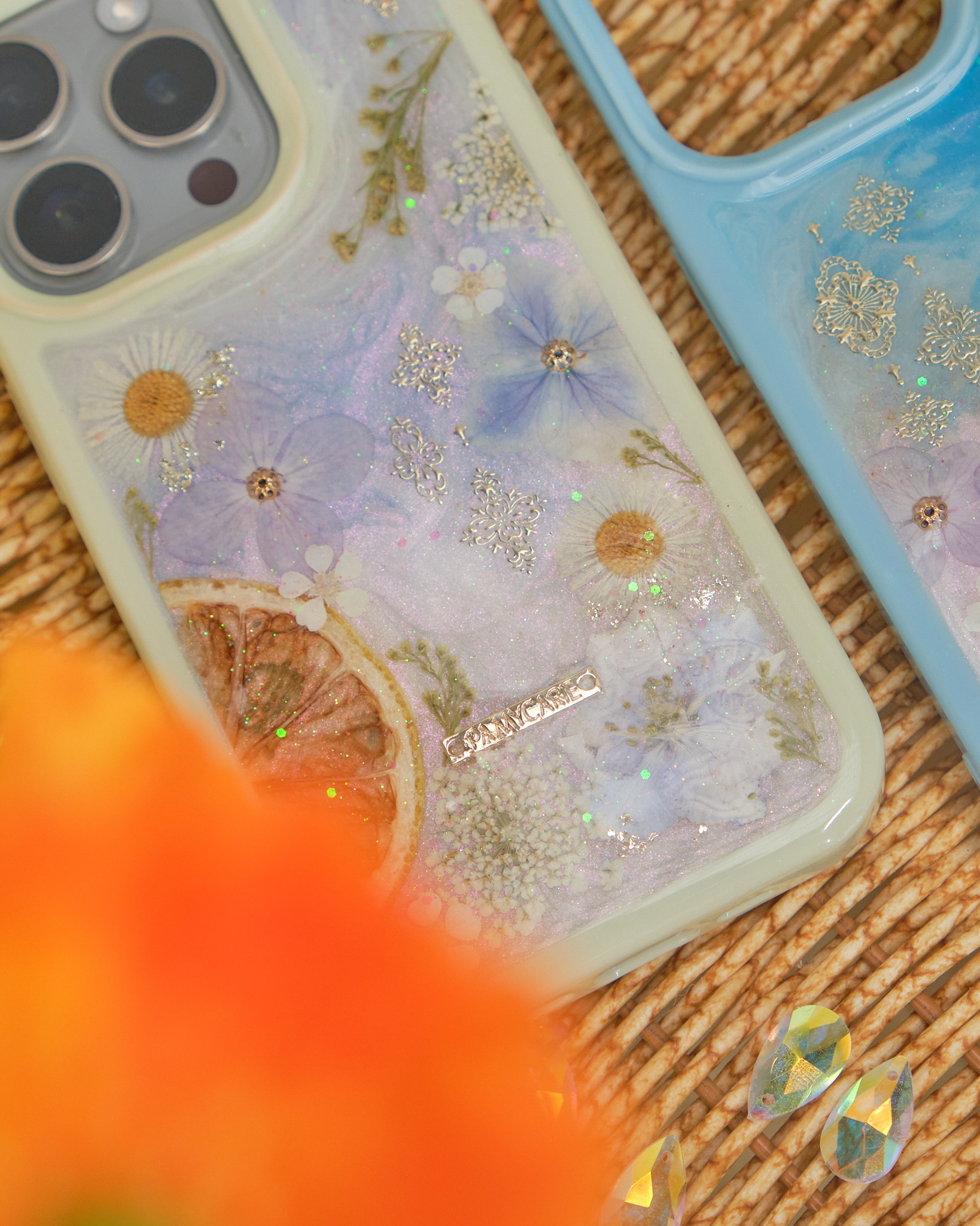 Sicily Wanderlust Oshibana Phonecase