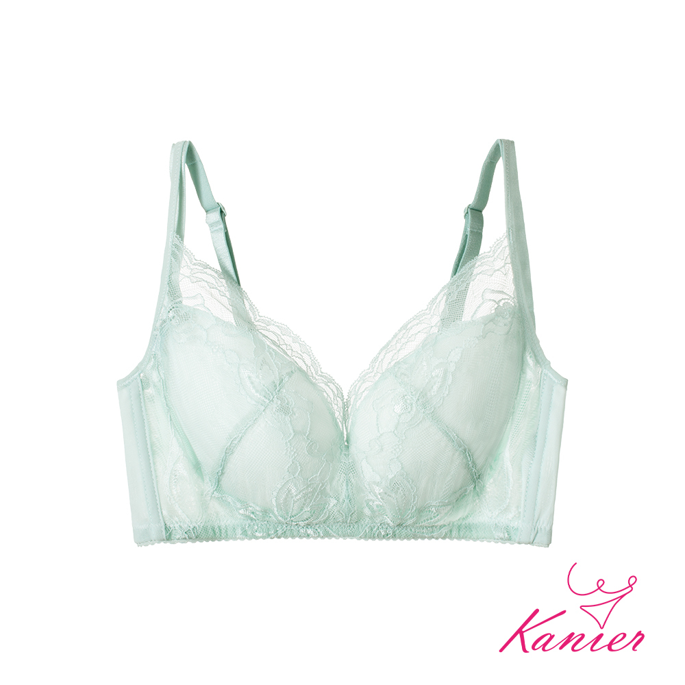【Kanier卡妮兒】微曦晨光．無鋼圈機能型內衣 【1301 日見綠 -S / M / L / XL / 2XL】