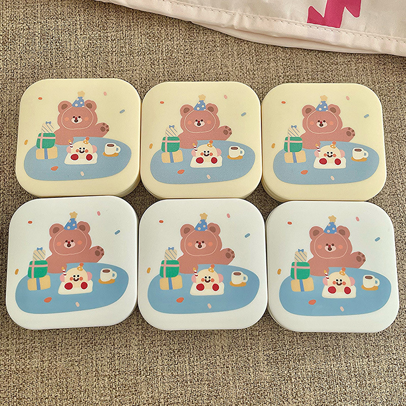 《4462》可愛生日小熊隱形眼鏡盒