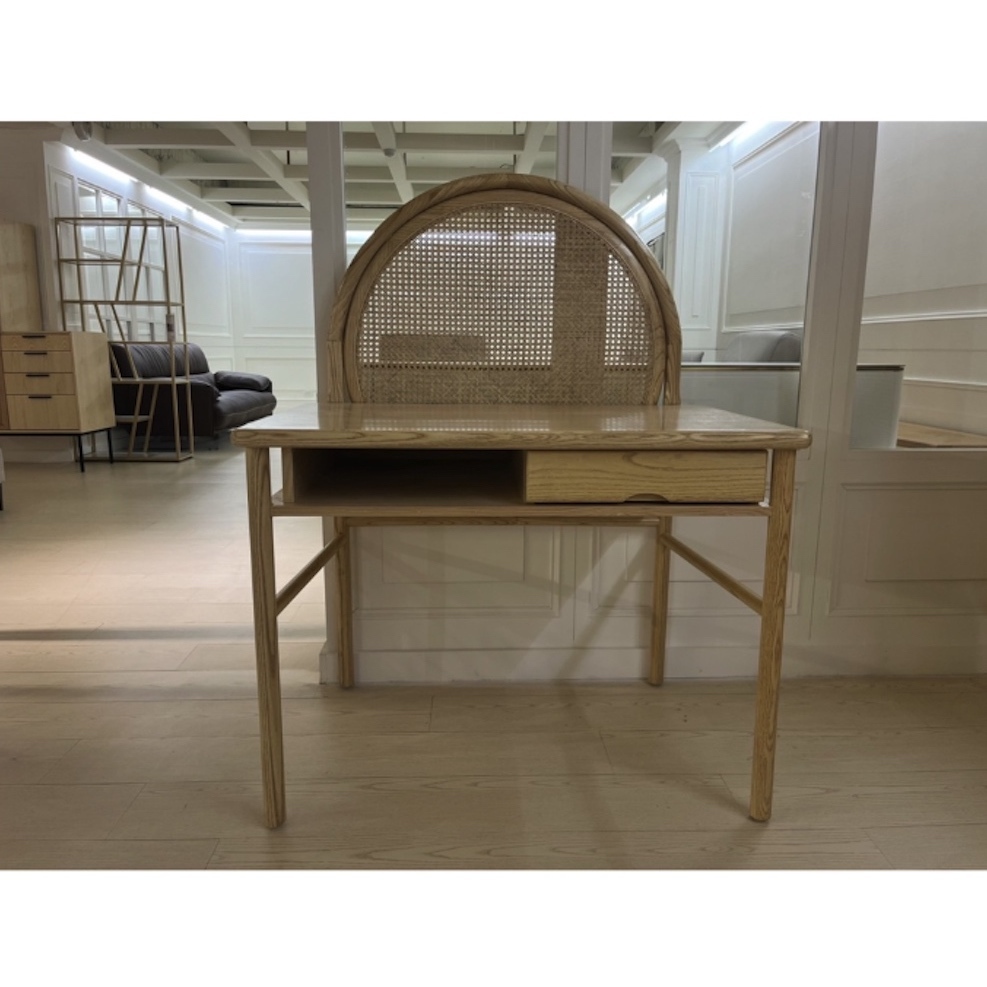 ✨展示特惠出清✨ 藤編抽屜書桌 LLZ-YG-378