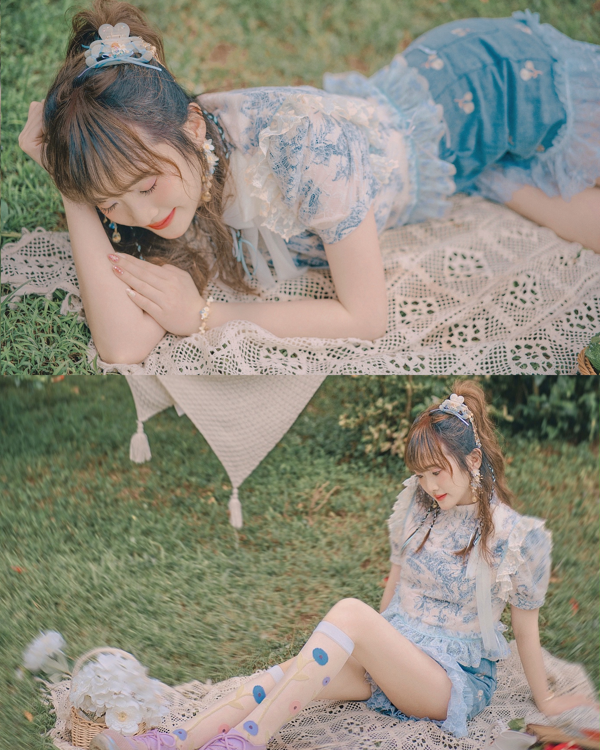 Poolside Fantasy Tropical Floral Bangle