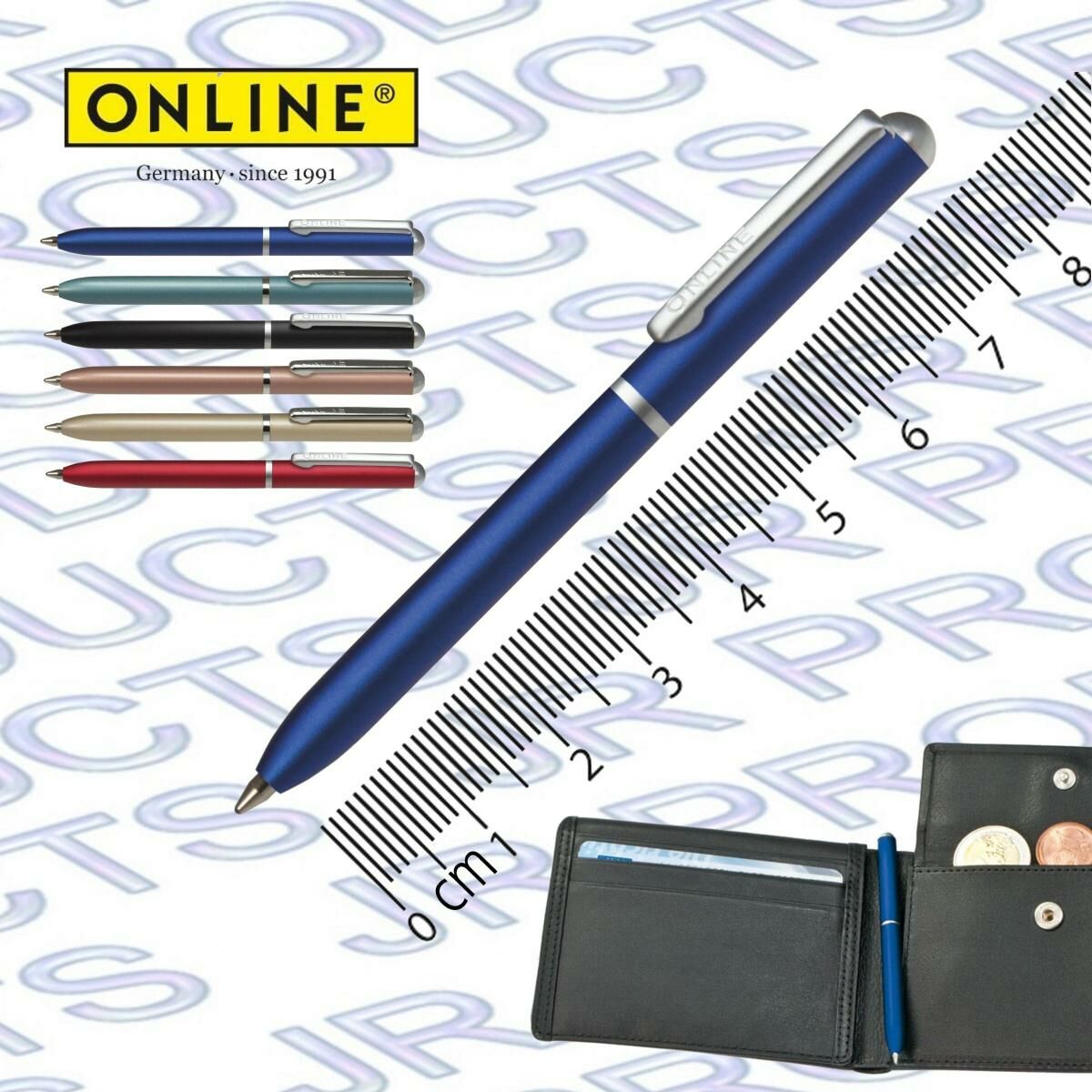 德國 Online® 8cm 迷你原子筆 - 1 支